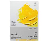 Winsor & Newton Acrilico Blocco 300 g - A3-15 Fogli