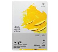 Winsor & Newton Acrilico Blocco 300 g - A4-15 Fogli