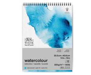 Winsor Newton Blocco Di Carta Per Acquerelli 12 x 16"