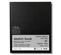 Winsor & Newton Classic Blocco da Disegno, Carta, Bianco Naturale, 27,9 x 35,6 cm- 80 Blatt Skizzenpapier im Block, unità