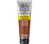 Winsor & Newton Colori Acrilici, Arancione Terra Di Siena Bruciata Opaca, 120 ml, Confezione Da 1
