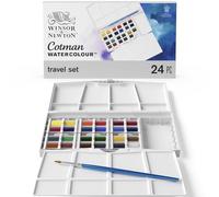 Winsor & Newton Confezione Acquerello Painting Plus, 24 Pezzi, Multicolore