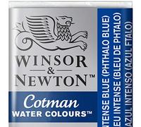 Winsor & Newton 301696 Cotman Colori Acquerello, Viridian, Blu (Intense Blue), 1.9x1.6x1.1 cm