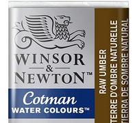 Winsor & Newton 301696 Cotman Colori Acquerello, Viridian, Umbra Natur, 1.9x1.6x1.1 cm, 5 unità