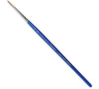 Winsor & Newton Cotman 5301004, Pennello, Legno, Nr. 4 - 2,6 mm, Rund - Pinsel, kurzer Stiel, Blu