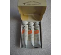 WINSOR&NEWTON DESIGNERS GOUACHE FLUORESCENT ORANGE RED 3 TUBI DA 14 ML