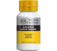 Winsor & Newton Galeria Acrilico Mezzi Pittura Vernice Raso, Opaco O Gloss 500ml