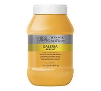Winsor & Newton Galeria Colore Acrilico 1 L - Giallo di Cadmio Scuro Imitazione