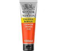 Winsor & Newton Galeria Colore Acrilico 120 ml - Giallo di Cadmio Arancio Imitazione