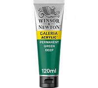 Winsor & Newton Galeria Colore Acrilico 120 ml - Verde Scuro Permanente