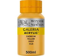 Winsor & Newton Galeria Colore Acrilico 500ml - Giallo Di Cadmio Scuro Imitazione