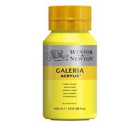 Winsor & Newton Galeria Colore Acrilico 500ml - Giallo Limone