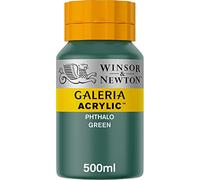 Winsor & Newton Galeria Colore Acrilico 500ml - Verde Di Phtalocyanine