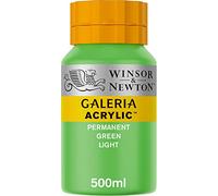 Winsor & Newton Colore acrilico Galeria 500 ml Verde Permanente Chiaro