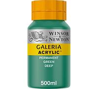 Winsor & Newton Galeria Colore Acrilico 500ml - Verde Permanente Scuro