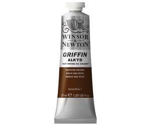 Winsor & Newton Griffin Alkyd - Colore a olio, 37 ml, Bruno Van Dyck