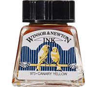 Winsor & Newton Inchiostro di China 14 ml - Giallo canarino