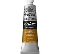 Winsor & Newton Olio Idrosolubile Artisan, Colori a Olio, Senza Solventi, Miscibile con L'acqua, Tubo di 37 ML, Colore Terra di Siena Naturale