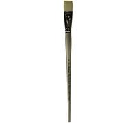Winsor & Newton - Pennelli a punta piatta e chiara per pittura a olio, utilizzabile con l'acqua, misura 22