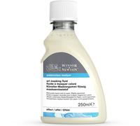 Winsor & Newton 3039759 - Gomma per mascheratura ad acquerello, liquida, sfoderabile per linee precise e affilate con colori ad acquerello, bottiglia da 250 ml