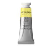 Winsor & Newton Professional - Vernici ad acquerello, vivaci e resistenti alla luce, pigmenti per artisti, TUBO 14 ML, colore: Giallo Limone Winsor