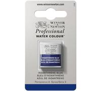 Winsor & Newton Professional - Vernici ad acquerello, vivaci e resistenti alla luce, pigmenti per artisti, 1/2 GODET, colore: Blu Indantreno