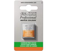 Winsor & Newton Professional - Vernici ad acquerello, vivaci e resistenti alla luce, pigmenti per artisti, 1/2 GODET, colore: Arancio Privo Di Cadmio
