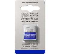 Winsor & Newton Professional - Vernici ad acquerello, vivaci e resistenti alla luce, pigmenti per artisti, 1/2 GODET, colore: Oltremare Francese