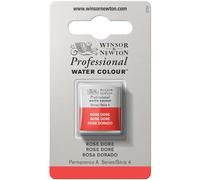 Winsor & Newton Professional - Vernici ad acquerello, vivaci e resistenti alla luce, pigmenti per artisti, 1/2 GODET, colore: Rosa Dorato
