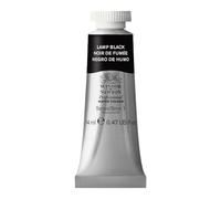 Winsor & Newton Professional - Vernici ad acquerello, vivaci e resistenti alla luce, pigmenti per artisti, TUBO 14 ML, colore: Nero Bugia