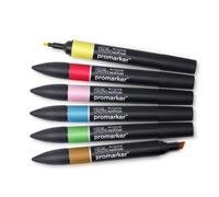 Winsor & Newton ProMarker - 6 Pennarelli Toni Medi