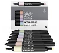 Winsor & Newton ProMarker - 6 Pennarelli Toni Pastello