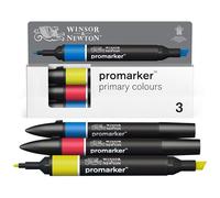 Winsor & Newton Promarker, Set di 3 - Colori primari