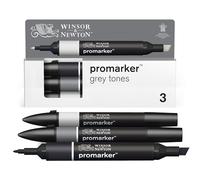 Winsor & Newton Promarker, set di 3 - Sfumature di grigio
