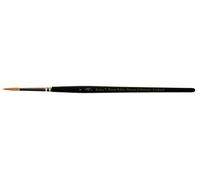 Winsor & Newton Serie 7 Tondo Nr 4 In Tubo Trasparente, Nero