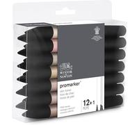 Winsor & Newton Set 12+1 Blender Promarker Tinta Carne