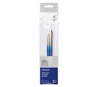 SET 3 PENNELLI SINTETICI COTMAN PER ACQUERELLO WINSOR & NEWTON PUNTA TONDA