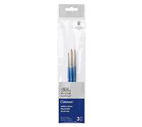Winsor & Newton Set 3 Pennelli Cotman Manico Corto - Tondi N°1, 3, 5