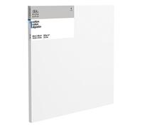 Winsor & Newton - Telaio Classic 3 Moduli innescato 350 G/M², Barra Spessore 19 mm, Cotone, Cotone, Bianco, 80 x 80 cm