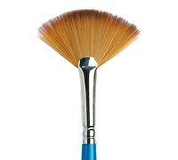 Winsor & Newton University Series 888 - Pennello con punta a ventaglio, manico lungo, misura 2