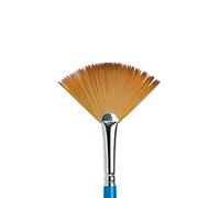 Winsor Newton University Series 888 - Pennello con punta a ventaglio, manico lungo, misura 2