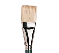 Winsor & Newton Winton Spazzola piatta corta a manico lungo n. 16