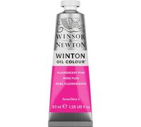 Winsor & Newton Winton - Tubo di pittura a olio, Rosa Fluorescente, 37 ml (Serie 3)
