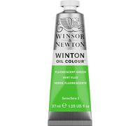 Winsor & Newton Winton - Tubo di pittura a olio, Verde Fluorescente, 37 ml (Serie 3)