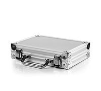 Winsport 8.025,02 Dartkoffer Lusso in Alluminio, Argento