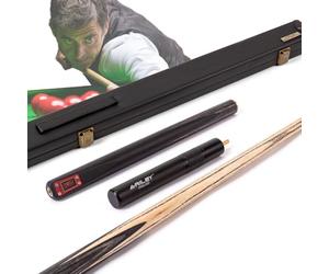 Winsport Queue Snooker Ronnie O'Sullivan Limited Jubilee Edition - Set da 3 pezzi, 145 cm, con estensione e valigia, professionale Snooker-Cue del Campione del Mondo 7 volte