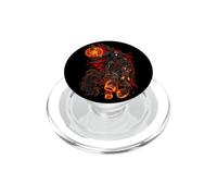 Winston Churchill Cavaliere senza testa Jack O Lantern zucca PopSockets PopGrip per MagSafe