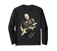 Winston Churchill Churchill Chitarra Rocker Cool Retro Vintage Maglia a Manica