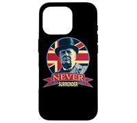 Winston Churchill non si arrende mai Custodia per iPhone 16 Pro