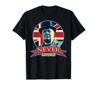 Winston Churchill non si arrende mai Maglietta